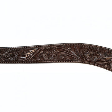 Circle Y Contoured Classic Floral Breast Collar